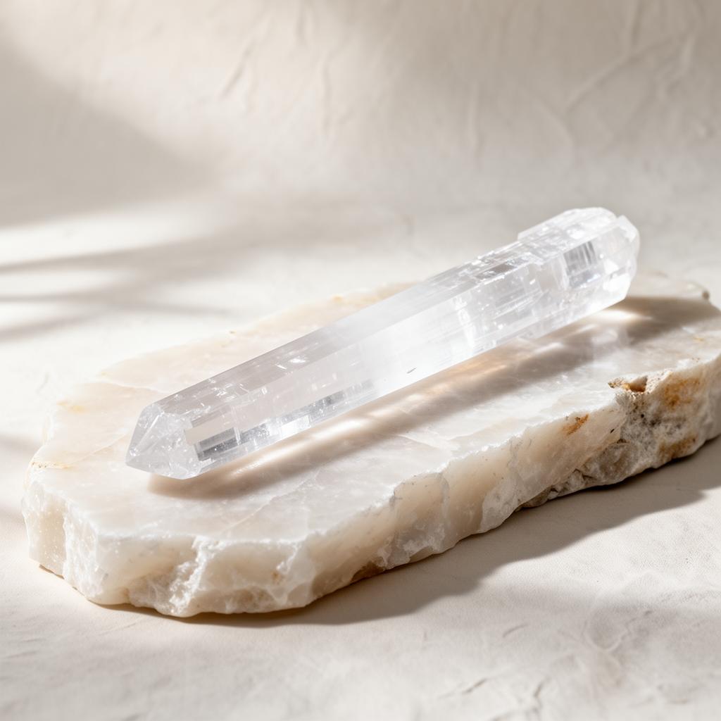 Selenite Wand